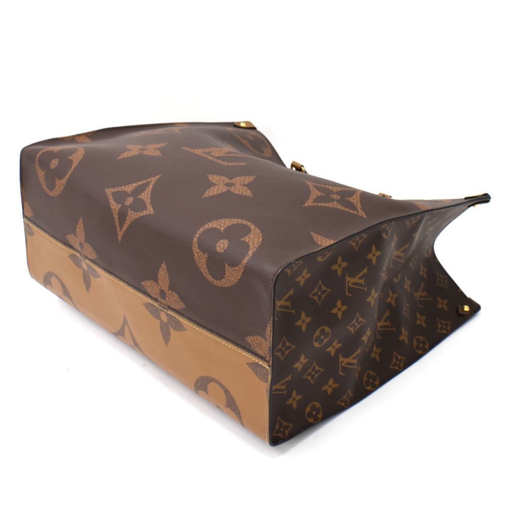 Louis Vuitton On The Go GM Monogram Canvas Brown Tote Bag - Picture 5 of 8